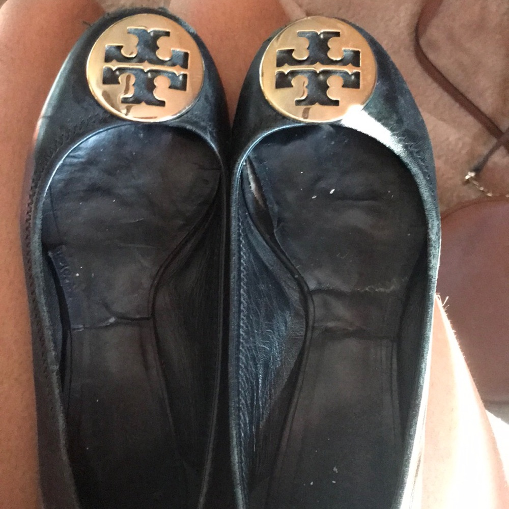Authentic Tory Burch Reva Flats